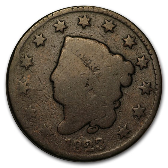1823 Large Cent Good 1823 Large Cent Good
